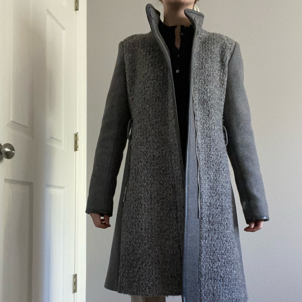 Wool Coat Mid